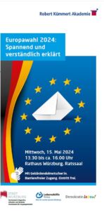 Flyer zur EU-Wahl 2024